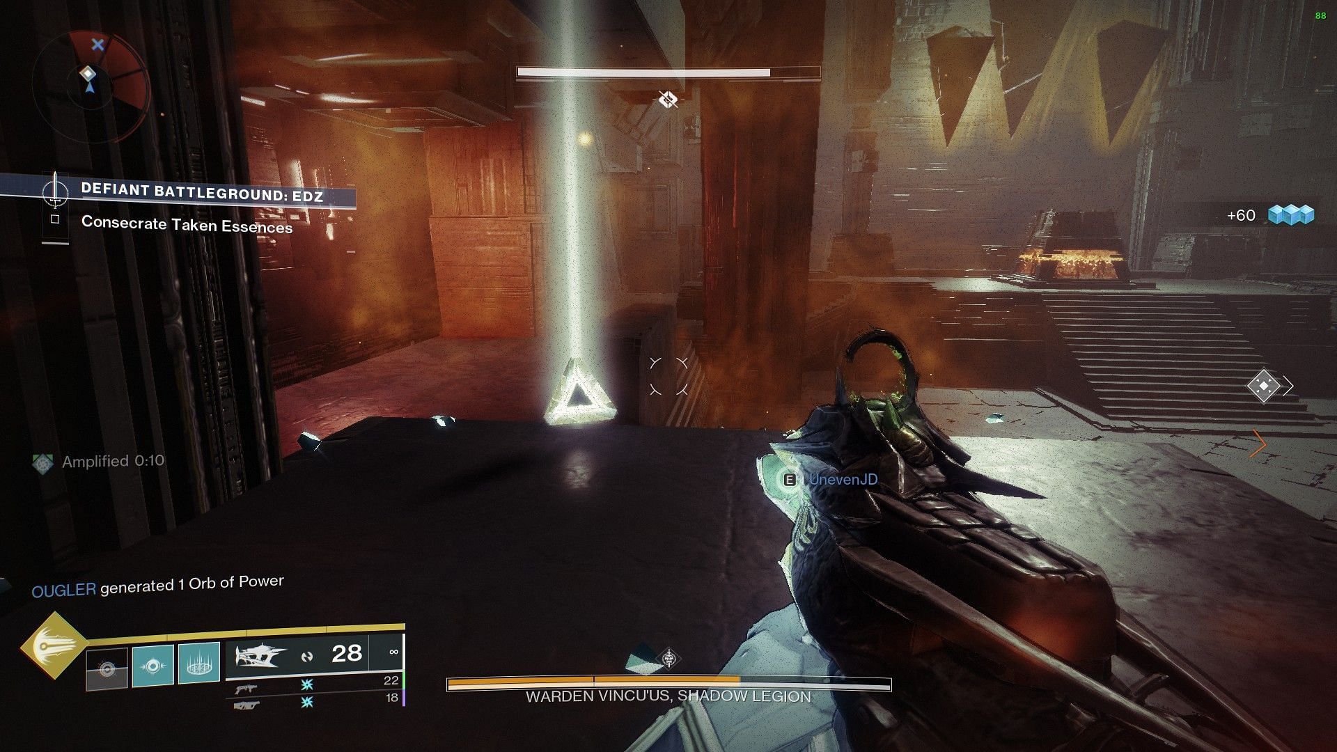 Motes dropped from Taken Anomalies (Image via Destiny 2)
